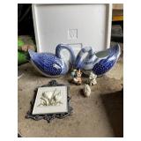 SWAN, TRIVET, BUNNY