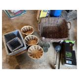 BASKETS, GLASS GLOBE