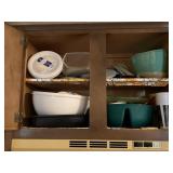 FOOD STORAGE INCLUDING LARGE TUPPERWARE BOWL WITH