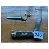 CAMPER POCKETKNIFE AND KEY CHAIN POCKETKNIFE