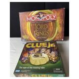 CLUE JR. AND THE LORD OF THE RINGS TRILOGY