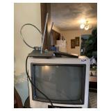 RCA MODEL E13253KH SMALL TUBE TV WITH REMOTE, AND