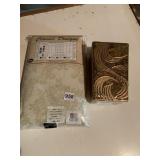 TWO TABLE CLOTHES AND VASE