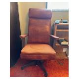 HIGH BACK ROLLING EXECUTIVE DESK CHAIR WITH