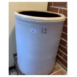 15 GALLON CROCK, NO CRACKS OR CHIPS, SHINY GLAZE