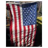 AM. FLAG W/ HOLDER 50 STAR