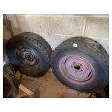 GROUP OF ASSORTED TIRES