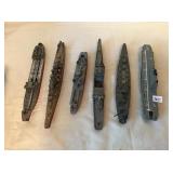 ASSEMBLED MILITARY SHIP MODELS