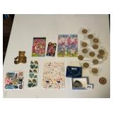 VINTAGE LISA FRANK STICKERS, NOTE MINI NOTEBOOKS,