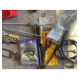 ZIPPER TABLE COVER, PRUNERS, SAW ETC.