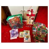 POP UP CHRISTMAS CARDS, HUGE CHRISTMAS GIFT BAD,