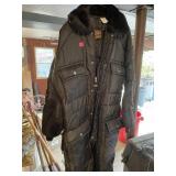 TWO SNOW SUITS INSULATED 42/44AND OTHER CLOTHES