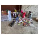 MARKERS, SCRPA BOOK ITEMS ETC.