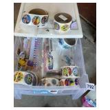 STORAGE DRAWER, STICKERS