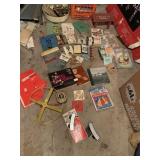 VINTAGE FLASH CARDS, STAR TREK BOOKS, SOCIAL