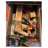 DESK DRAWER FILLED WITH UNUSED FILM, LEAD