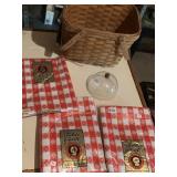 PICNIC SUPPLIES BASKET DAMAGE ON BASE.