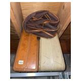 SUITCASES AND VALET BAG