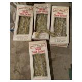 8 BOXES VINTAGE GARLAND 4 PICTURED