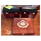 WOOD DECORATIVE CIGAR BOXES