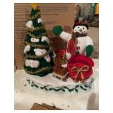 3 BATTERY OP SNOWMEN TREE