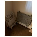 FOLDING DECK TABLES, TV TRAY