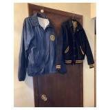 1987 UNIV OF PITTSBURGH MEDIUM WINDBREAKER AND