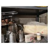 ICE BUCKET TANKERD SET, CHAFER, GRILL PLATES ETC.