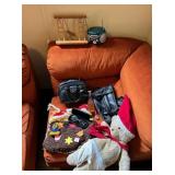 SMALL CASSETTE PLAYER, PURSES, PRESCRIPTION