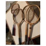 SIMPLEX RACKET AND OTHER TENNIS VINTAGE RACKETS