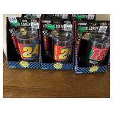 3 NASCAR FROSTY MUGS