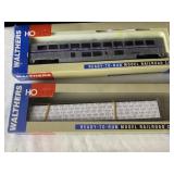 TWO WALTHERS TRAIN CARS IN OB