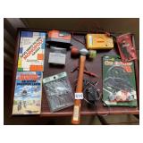 NASCAR SUNCATCHER CRAFT, VOLTMETER, LASER LEVEL,