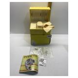 INVICTA WATCH BOX WITH VARIOUS EXTRA WATCH BAND