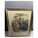 LA MODE ILUSTRE SIGNED LR 19" X 15.5"