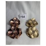 ELASTIC BAND LARGE FLOWER BRACELETS W/ BEAD