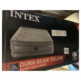 INTEX DURA BEAM DELUXE AIRBED QUEEN SZ.