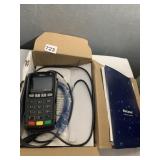 CREDIT CARD MACHINE W/ INSTRUCTIONS
