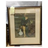 ORIGINAL ARTWORK "JESTER" RECEIPT ATTACHED RETAIL