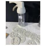 COOKIE PRESS W/ CUTOUTS