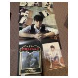 DRACULES, BOOK AND POSTER AND CARDS