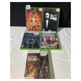 XBOX 360 - FABLE, THE GODFATHER, THE WALKING DEAD