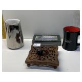 FRANGO CHICAGO, TEEK TRIVET, MUG, ROYAL