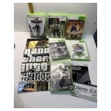*EMPTY** XBOX 360 GAME CASES WITH INSERTS, GRAND