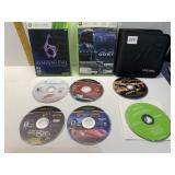 XBOX GAMES INCLUDING HALO3, DRIVER, SPLINTER