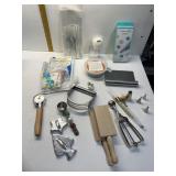 BAKING SUPPLIES SUCH AS PIE WEIGHTS, DOUGH