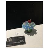 UNIQUE GLASS CUPCAKE ARTIST SIGNED BY BRIAN