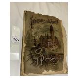 1890 PITTSBURGH AND ENVIRONS DAMAGE COVER