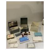 INDEX CARDS, STAMP, ETC.