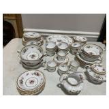 SPODE ROCKINGHAM SET OF DISHES INCLUDING